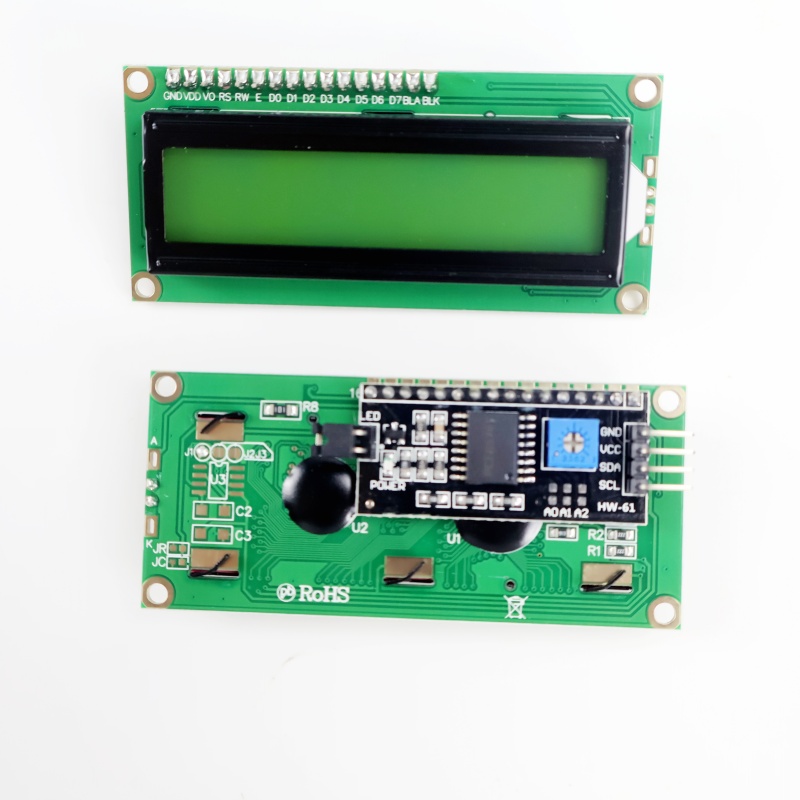 I2C Lcd Display - Module LCD LCD1602 1602A, écran bleu/vert,