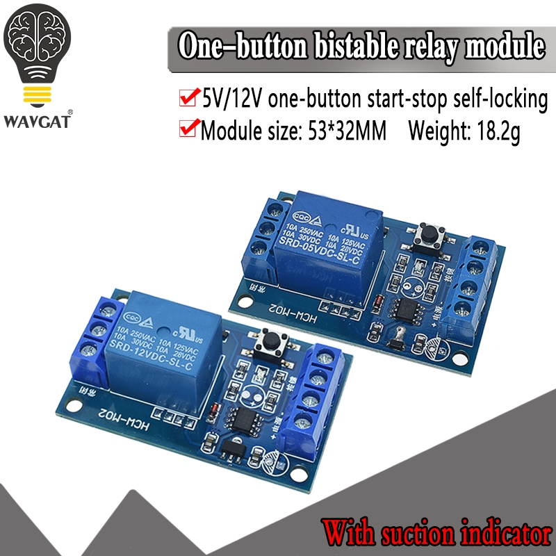 Relay Module 5V - Joli autobloquant à bouton de liaison