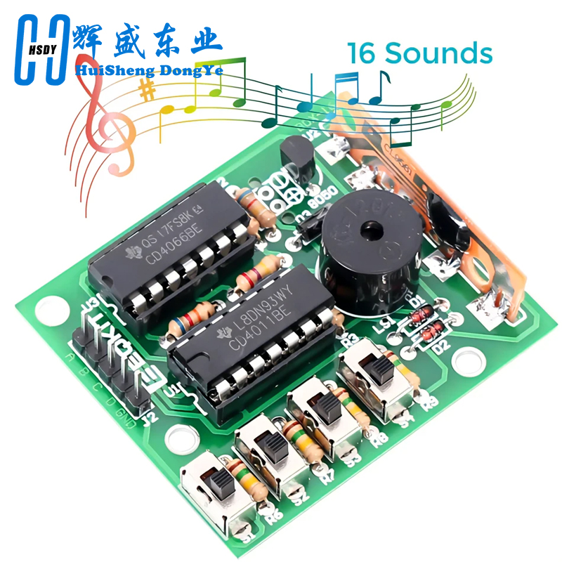 Diy Electronics Music - Boîte de son électronique pour Ardu37,