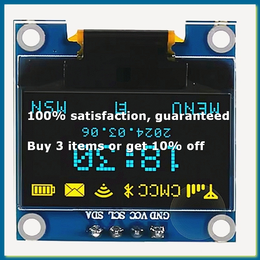 I2C Lcd Display - Module d'écran OLED 0,96 pouces I2C