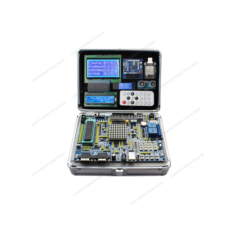 Diy Electronics Projects - Carte de développement LY-51S 51MCU, boîte