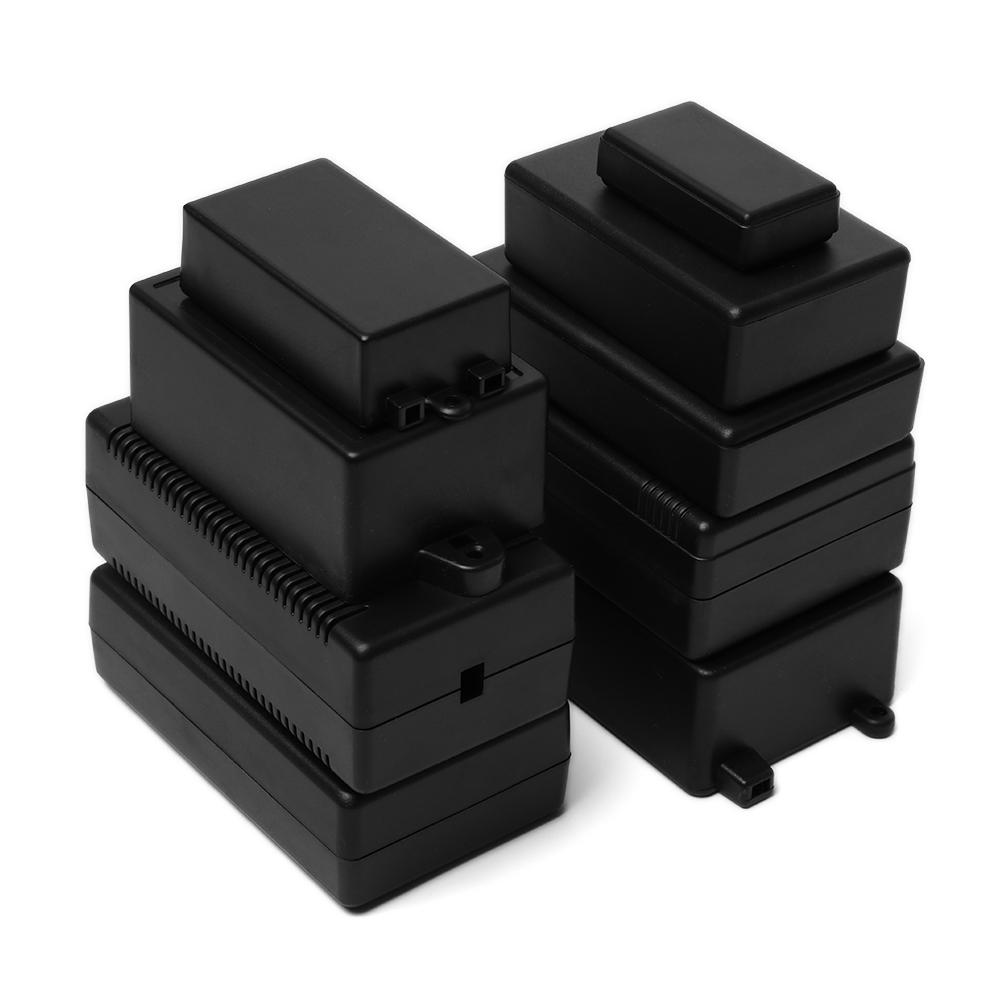 Diy Electronics Projects - Boîtier étanche en plastique noir, boîtier