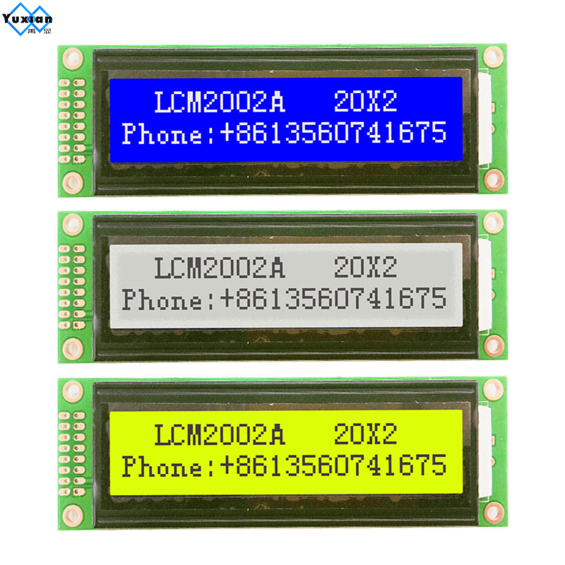 I2C Lcd Display - Module d'affichage LCD 20X2 I2C 2002A