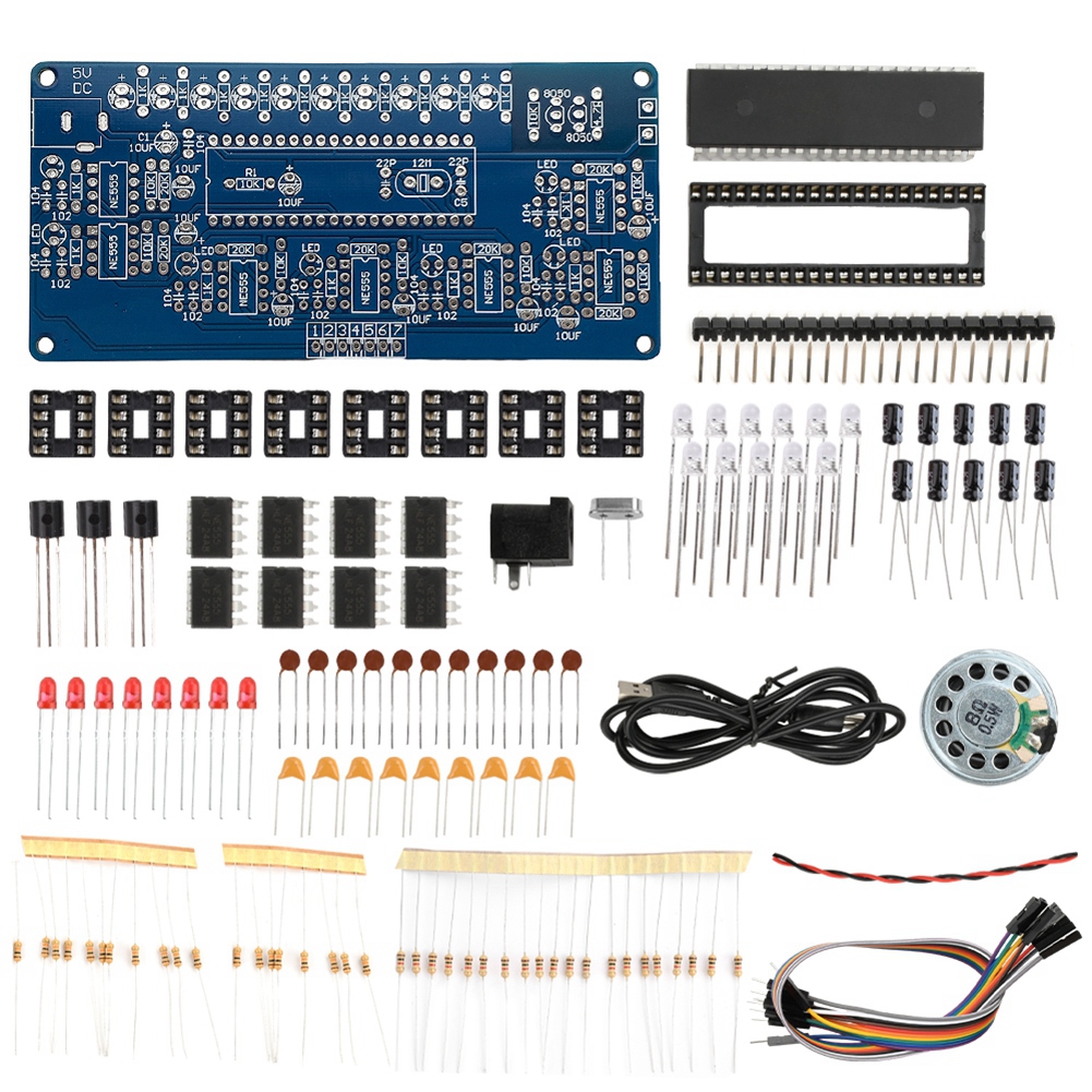 Diy Electronics Parts - Kit de production électronique d'orgue à