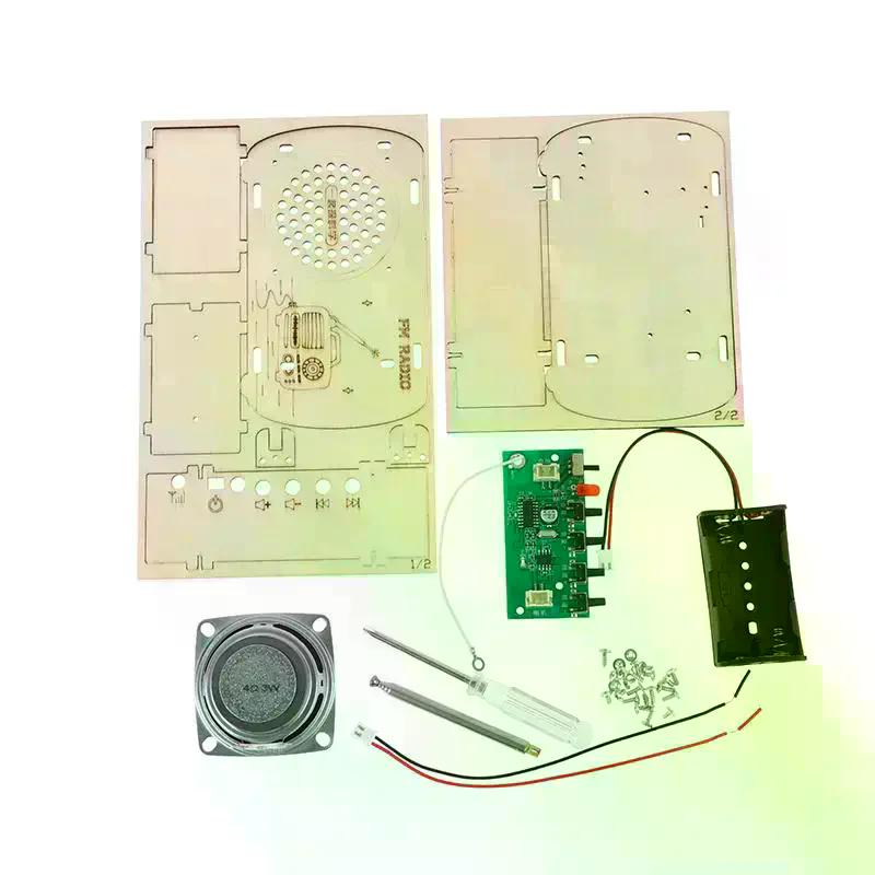 Diy Electronics Kits For Kids - Kit radio FM en bois DIY,