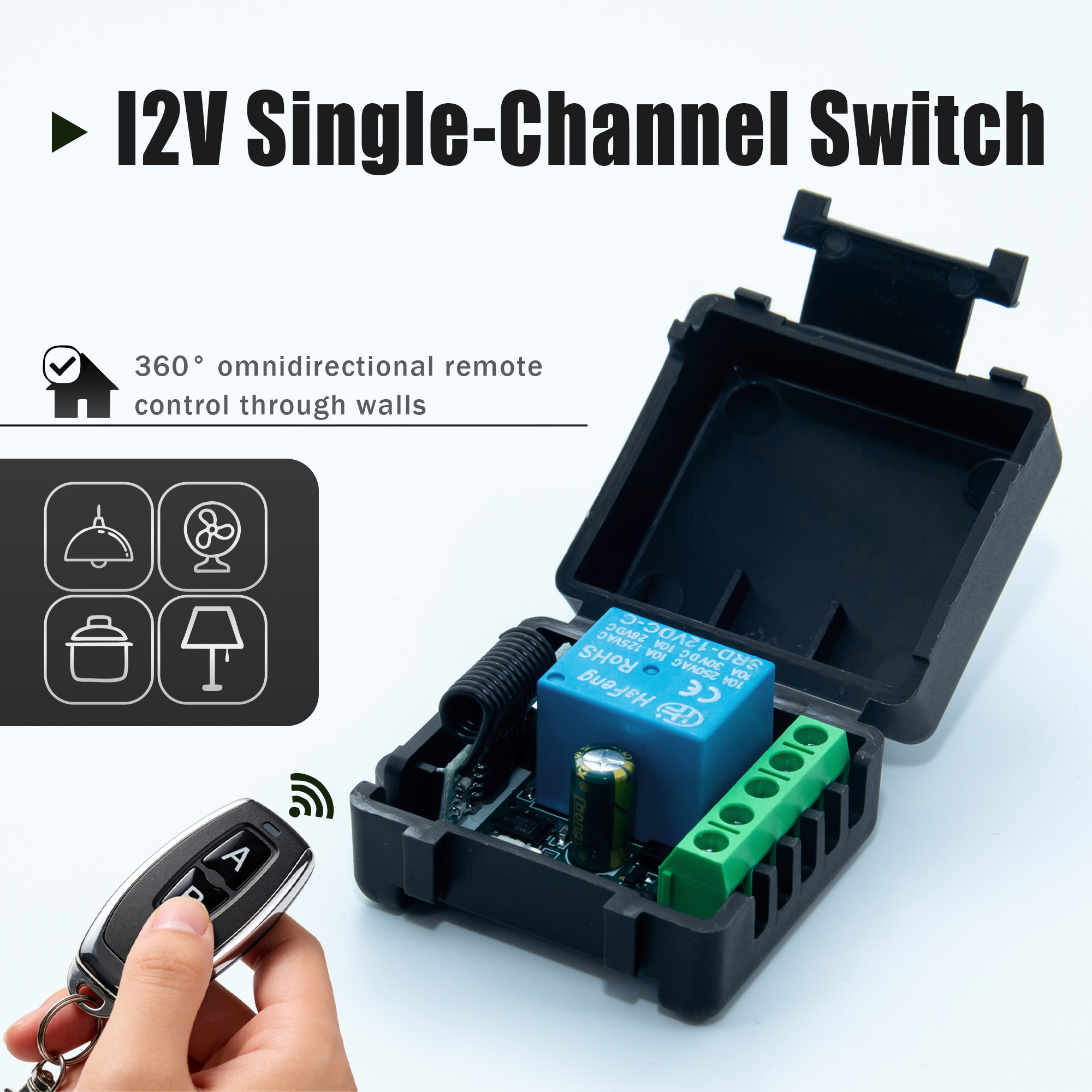 Module de relais RF 1 canal 12 - Relay Module 5V avis et prix