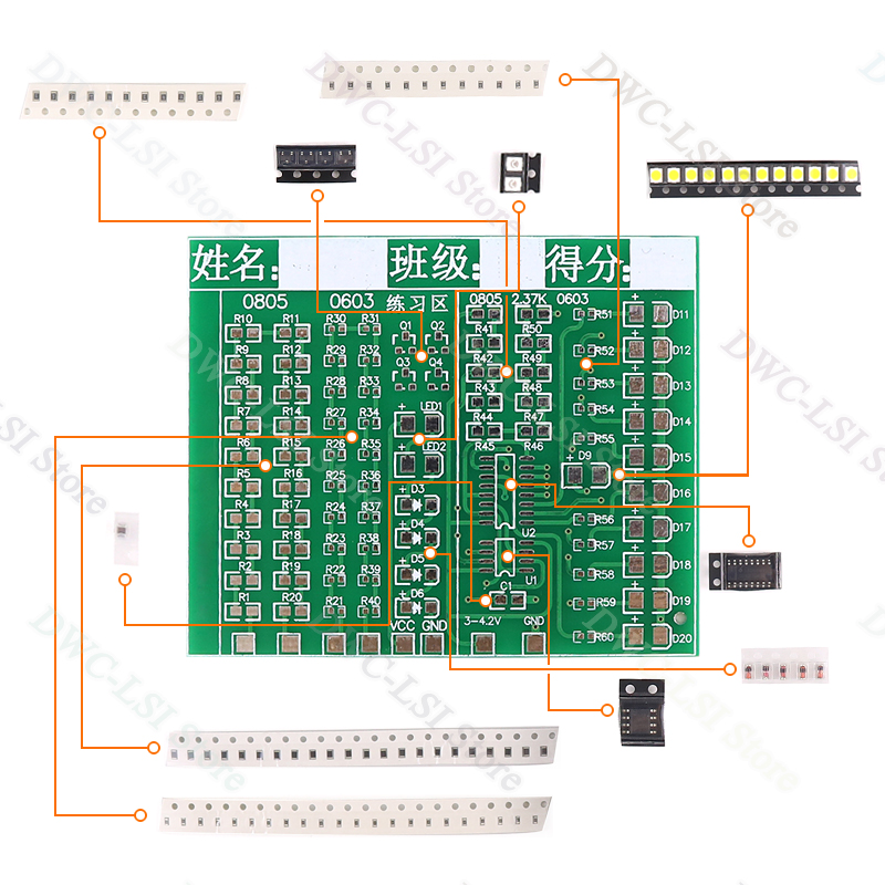 Kit de cours de composants de  - Diy Electronics Workbench avis et prix