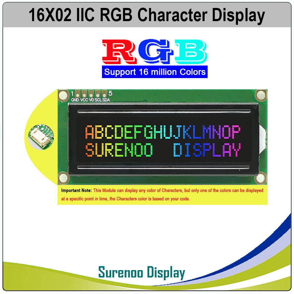 Grove 162 16X2 1602 3.3-5V sér - I2C Lcd Display avis et prix