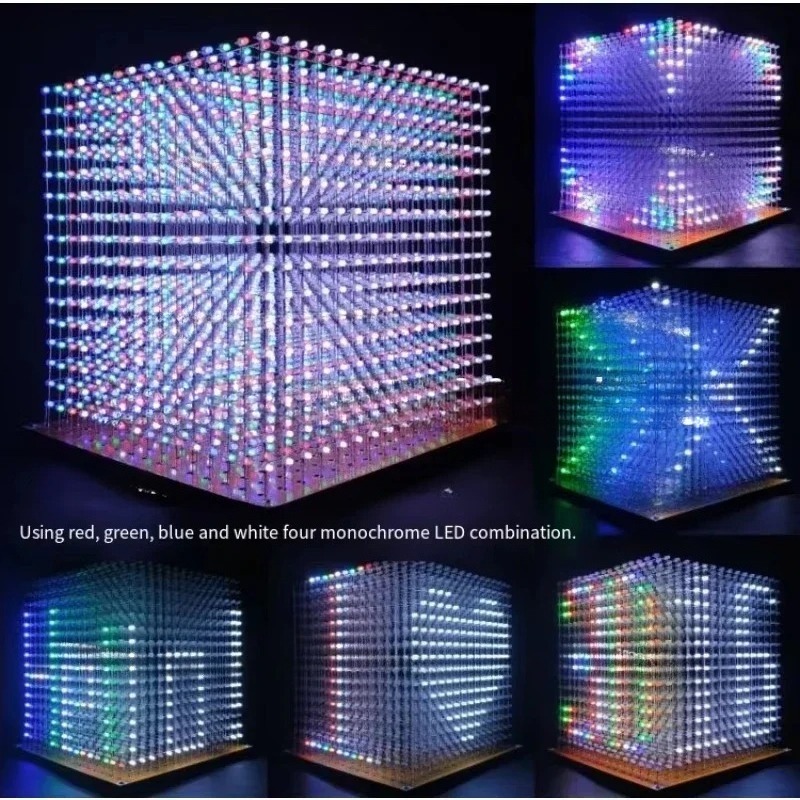 3 Kits de cubes lumineux D16mi - Diy Electronics Parts avis et prix