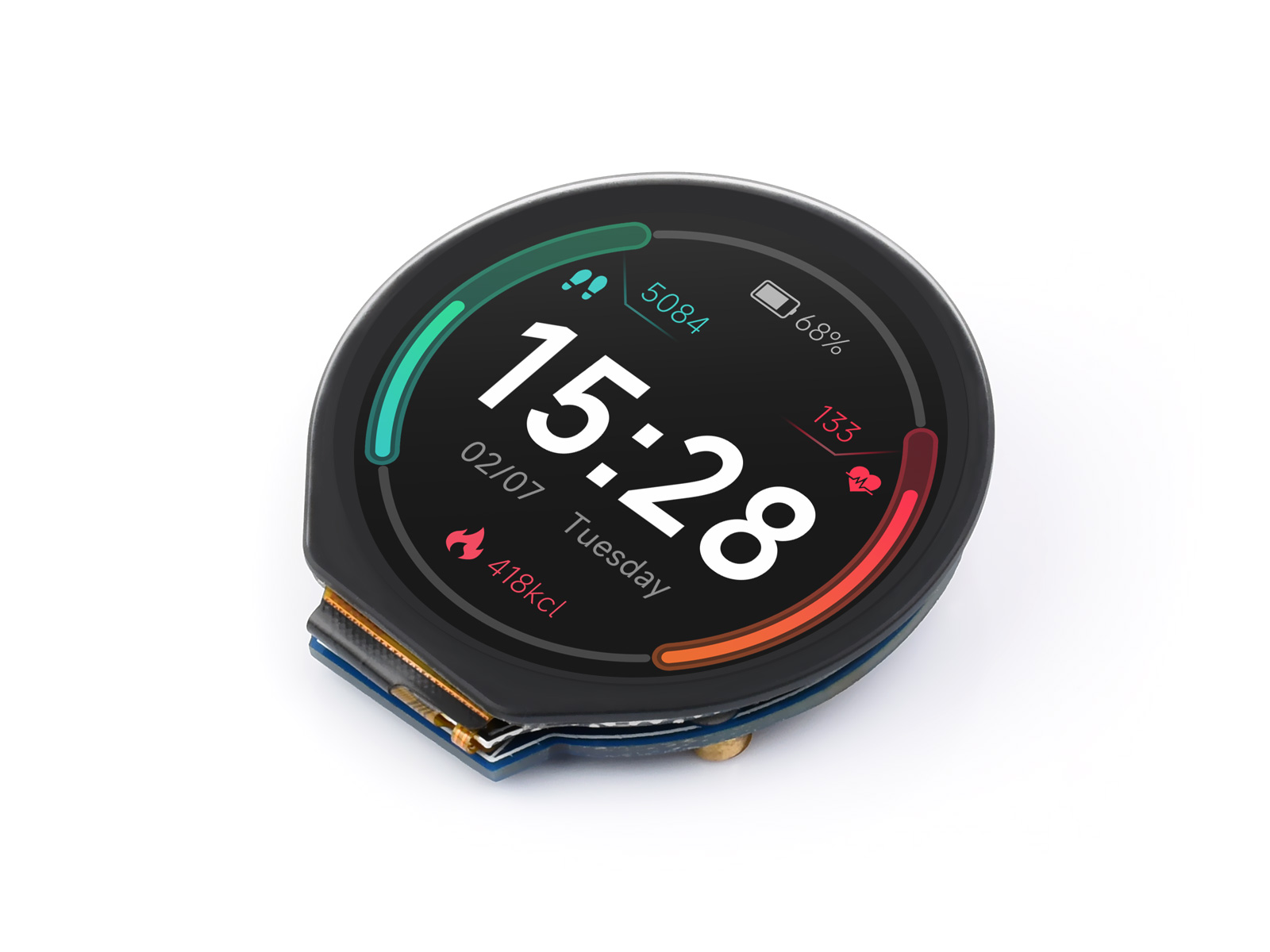 Module d'affichage LCD rond Wa - I2C Lcd Display avis et prix
