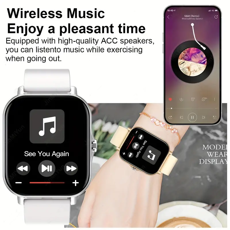 Montre connectée LAXASFIT 2026 - Diy Electronics Music avis et prix
