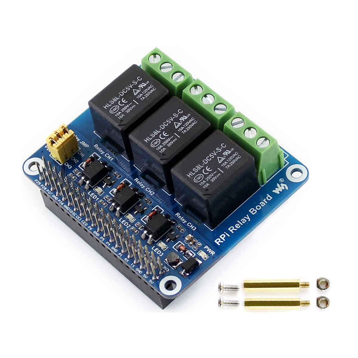 Module de relais 3 canaux 5V W - Relay Module 5V avis et prix