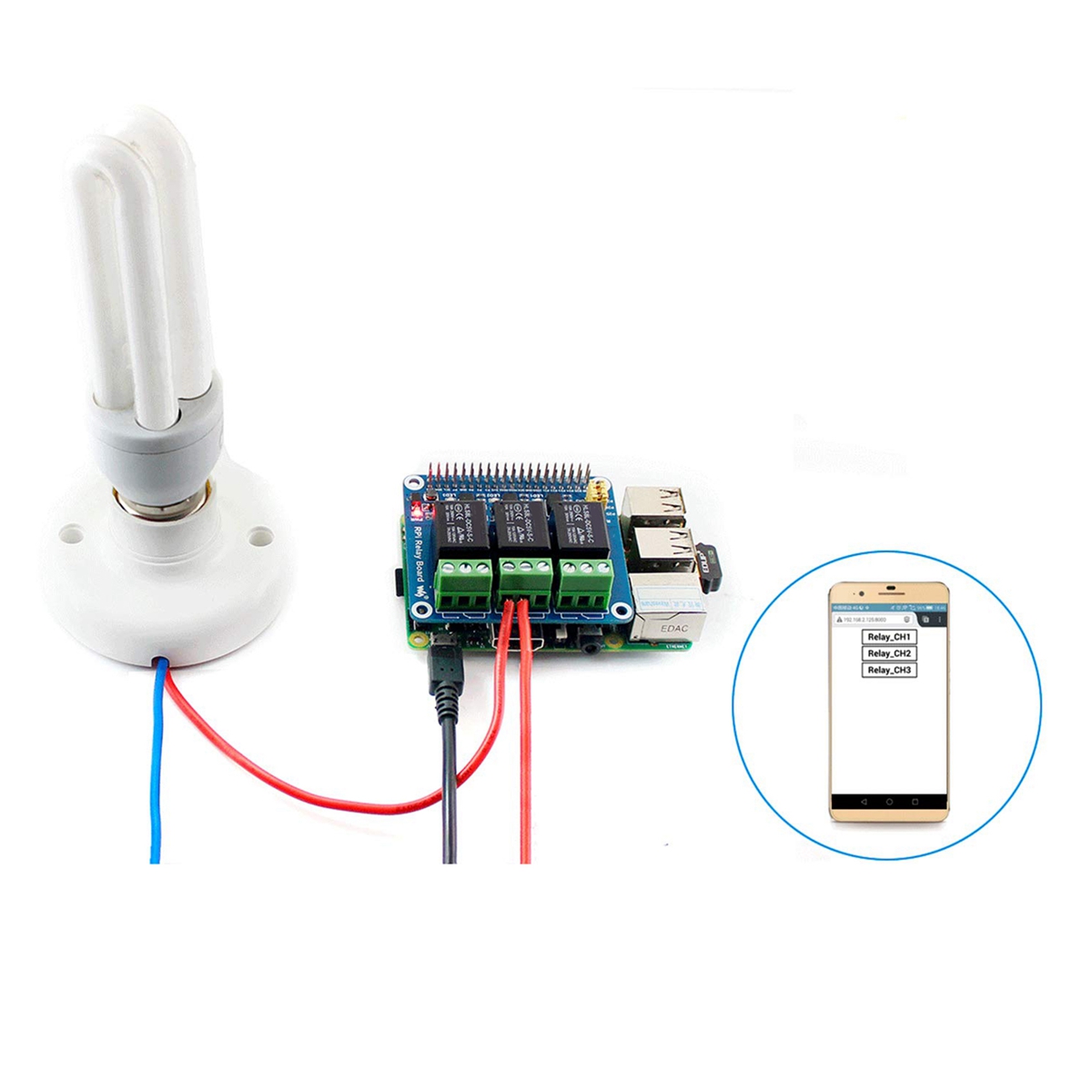 Module de relais 3 canaux 5V W - Relay Module 5V avis et prix