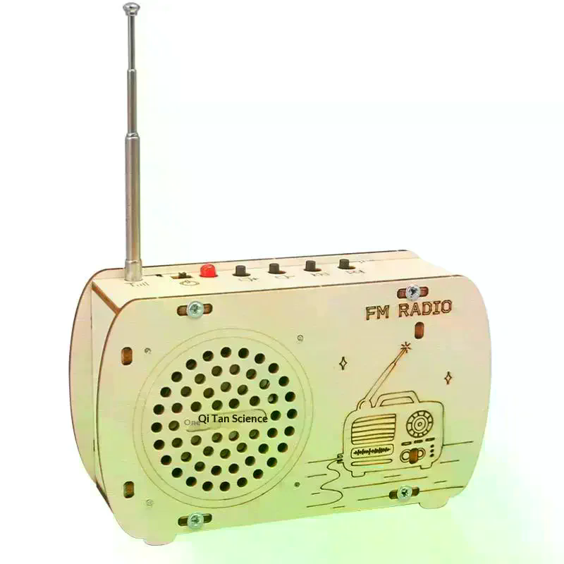 Kit radio FM en bois DIY, proj - Diy Electronics Kits For Kids avis et prix